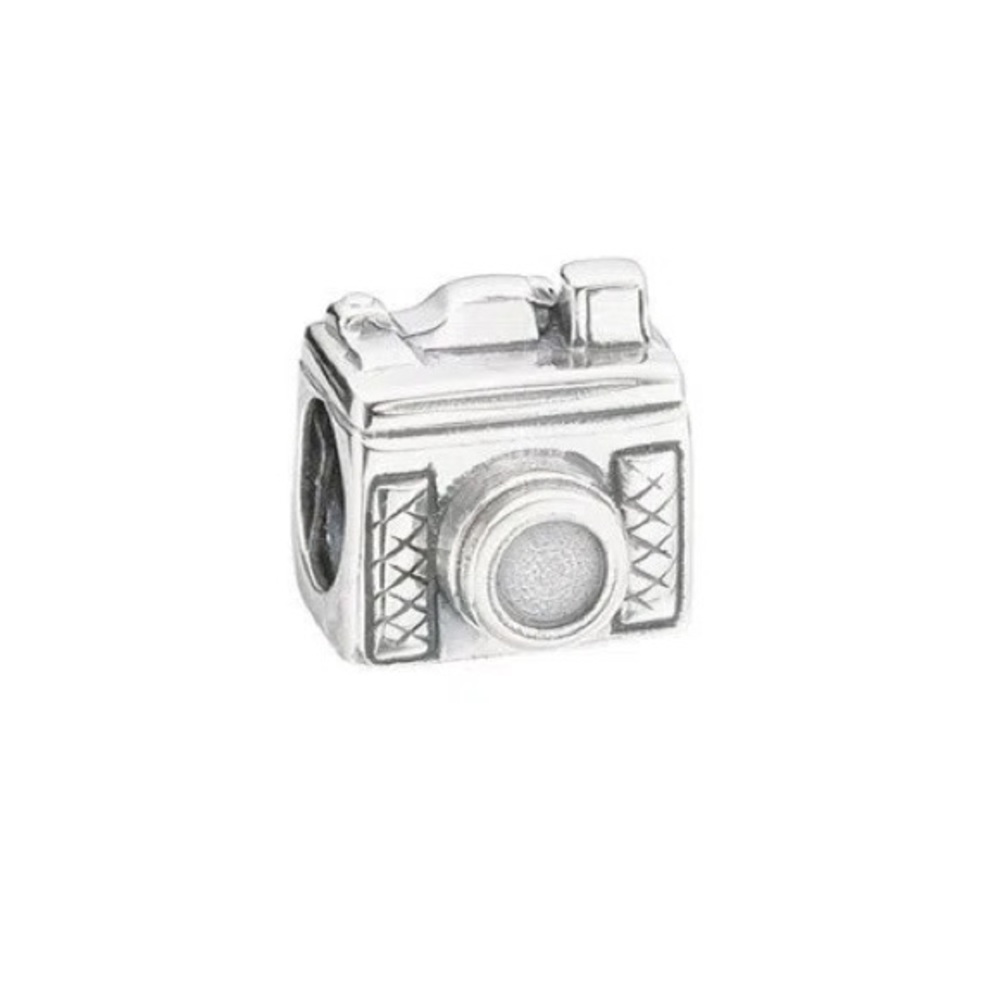 925 Silver Photography Camera Charm